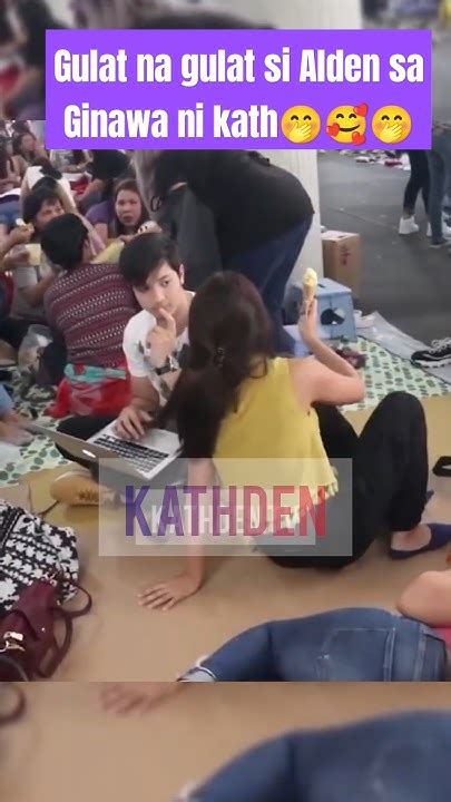 Gulat na gulat si kath sa parang sawang Titi .